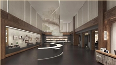 珠溪古镇展柜制作-中强展柜定制