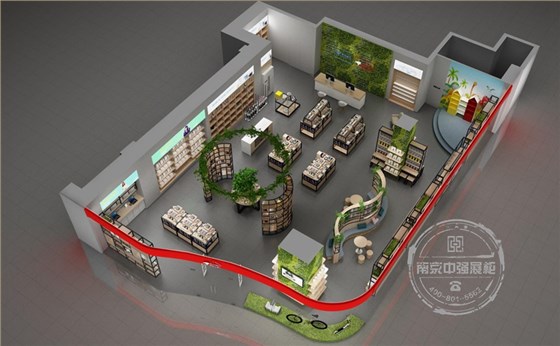 整个京东之家的平面效果图