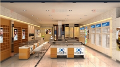 眼镜店展柜制作