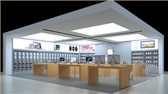 南京新一城苹果手机专卖店展柜设计制作