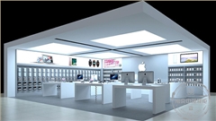 南京新一城苹果手机专卖店展柜设计制作