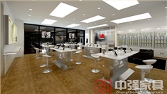 华为手机专卖店基础装修及展柜定制