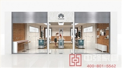 南京中强设计华为手机展柜展示柜