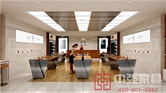 南京中强设计华为手机展柜展示柜