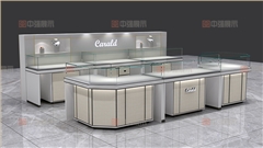 杭州衣之家卡瑞德珠宝展柜设计