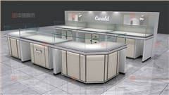 杭州衣之家卡瑞德珠宝展柜设计