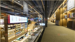 苏宁店零售业展示柜设计定做