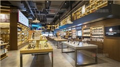 苏宁店零售业展示柜设计定做