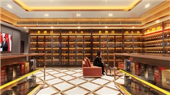 南京烟酒展柜柜台设计定制-中强展柜厂