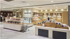 日本面包展柜专业定制中强展柜