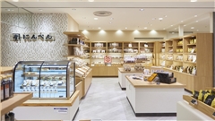 日本面包展柜专业定制中强展柜