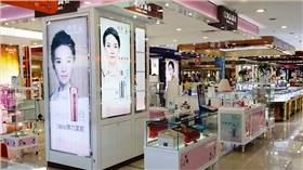 高档化妆品展柜,南京化妆品展柜