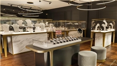 杭州衣之家卡瑞德珠宝展柜定做