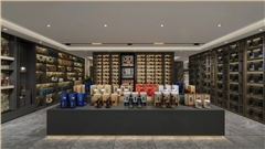 新款烟酒茶展示柜