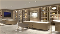 手尚珠宝商场珠宝展柜